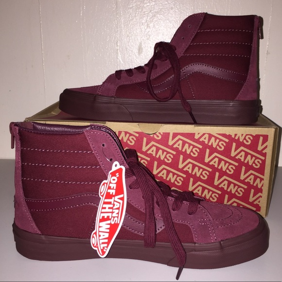 Vans Shoes - NWT Vans SK8-Hi Reissue Zip Mono Port Royale